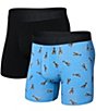 Saxx Droptemp Cooling Boxer Brief Fly 2-Pack - Image 1