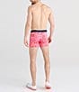 Color:Medium Pink - Image 4 - DropTemp™ Slim Fit Hibiscus-Printed Cooling 5#double; Inseam Boxer Briefs