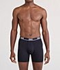 SAXX Essential Performance Mesh 6#double; Boxer Briefs 3-Pack, Color:Red/Maroon/Black - Image 5