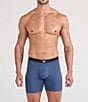SAXX Essential Solid 6#double; Boxer Briefs 3-Pack, Color:Tradewinds/Indigo/Maroon - Image 4