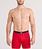 SAXX Essential Solid 6#double; Boxer Briefs 3-Pack, Color:Red/Maritime/Black - Image 2