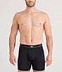 SAXX Essential Solid 6#double; Boxer Briefs 3-Pack, Color:Black - Image 2