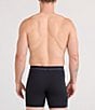 SAXX Essential Solid 6#double; Boxer Briefs 3-Pack, Color:Black - Image 3