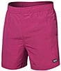 Color:Magenta - Image 1 - Go Coastal Two-In-One 5#double; Inseam Volley Shorts