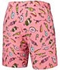Color:Flamingo - Image 2 - Go Coastal Two-In-One Retro-Inspired 7#double; Inseam Volley Shorts