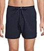 SAXX HarborMaster 2N1 Check Please 5#double; Inseam Solid Swim Trunks - Image 1