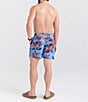 Color:Sky - Image 4 - Hawaiian Pizza Two-In-One 5 Inseam Volley Shorts