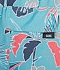 SAXX Island Tropics Swim Trunks, Color:Island Tropics Blue Tide - Image 3