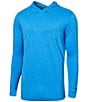 Color:Racer Blue Heather - Image 1 - Long Sleeve DropTemp™ All Day Cooling Hoodie