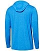 Color:Racer Blue Heather - Image 2 - Long Sleeve DropTemp™ All Day Cooling Hoodie