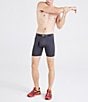 SAXX Multi-Sport Solid/Camouflage Waistband 6#double; Inseam Mesh Boxer Briefs 2-Pack, Color:Remote Camouflage/Black - Image 2
