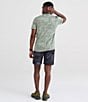 Color:Black - Image 4 - Multi-Sport Two-In-One Tranquil Camouflage 7#double; Inseam Lounge Shorts