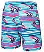 Color:Jet Ski Stripe - Image 2 - Oh Buoy Two-In-One Jet Ski 5#double; Inseam Volley Shorts