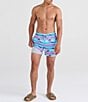 Color:Jet Ski Stripe - Image 3 - Oh Buoy Two-In-One Jet Ski 5#double; Inseam Volley Shorts