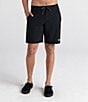 Color:Black - Image 1 - Betawave Two-In-One Solid 19#double; Outseam Board Shorts