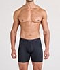 SAXX Quest Micro Mesh 6#double; Boxer Briefs, Color:Black - Image 2