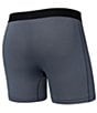 Color:Turbulence - Image 2 - Quest Micro-Mesh 5#double; Inseam Boxer Briefs