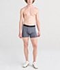 SAXX Quest Quick-Dry Mesh 5#double; Inseam Printed Boxer Briefs 2-Pack, Color:Turbulence/Black II - Image 2