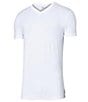 Color:White - Image 1 - Short Sleeve DropTemp™ Cooling Technology V-Neck T-Shirt