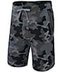 Color:Supersize Camo Charcoal - Image 1 - Supersize Camo Printed Snooze 8#double; Inseam Lounge Shorts