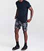 Color:Supersize Camo Charcoal - Image 3 - Supersize Camo Printed Snooze 8#double; Inseam Lounge Shorts