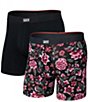 Saxx Vibe Extra Soft Comfort Boxer Brief Fly 2-Pack - Image 1