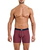 SAXX Vibe Micro-Stripe-Printed Xtra Soft Comfort 6#double; Inseam Boxer Briefs - Image 2