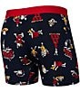 SAXX Vibe Super Soft Party Print 5#double; Inseam Boxer Briefs, Color:Party Foul - Image 2