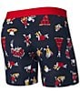 SAXX Vibe Super Soft Printed 6#double; Inseam Boxer Briefs, Color:Navy Multi - Image 2