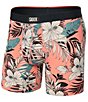 SAXX Vibe Xtra Slim Hibiscus Print 6" Boxer Briefs,New Products : American Fashion Style Bags On Sale