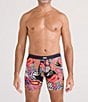 SAXX Vibe Xtra Soft Comfort 6#double; Boxer Briefs 2-Pack, Color:Jungle/Paisley Black - Image 2