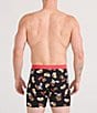 SAXX Vibe Xtra Soft Comfort Oktober Brats Printed 6#double; Boxer Briefs, Color:Black - Image 3