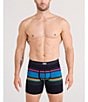 SAXX Vibe Xtra Soft Comfort Throwback Stripe Printed 6#double; Boxer Briefs - Image 2