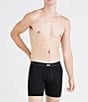 SAXX Vibe Xtra Solid/Flamingo Printed 6#double; Boxer Briefs 2-Pack, Color:Blue - Image 3
