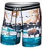 SAXX Volt Breathable Mesh 6#double; Boxer Briefs, Color:Great Migration - Image 1