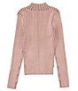 Color:Tan - Image 2 - Big Girls 7-16 Long Sleeve Ribbed Knit Pullover Top