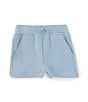 Color:Blue - Image 1 - Baby Boys 3-24 Months Pull-On Knit Shorts
