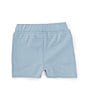 Color:Blue - Image 2 - Baby Boys 3-24 Months Pull-On Knit Shorts