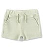 Color:Green - Image 1 - Baby Boys 3-24 Months Pull-On Knit Shorts
