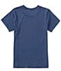 Color:Navy - Image 2 - Big Boys 8-20 Short Sleeve Big Sur Screen Print Graphic T-Shirt