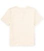 Color:Ivory - Image 2 - Big Boys 8-20 Short Sleeve Distressed Henley T-Shirt