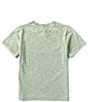 Color:Sage - Image 2 - Big Boys 8-20 Short Sleeve Distressed T-Shirt