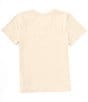 Color:Khaki - Image 2 - Big Boys 8-20 Short Sleeve Slub V-Neck T-Shirt