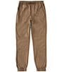 Color:Tobacco - Image 1 - Big Boys 8-20 Solid Pull-On Joggers