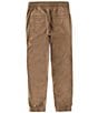 Color:Tobacco - Image 2 - Big Boys 8-20 Solid Pull-On Joggers