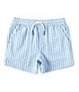 Color:Skyway - Image 1 - Big Boys 8-20 Striped Seersucker Pull-On Shorts