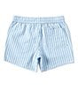 Color:Skyway - Image 2 - Big Boys 8-20 Striped Seersucker Pull-On Shorts