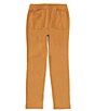 Color:Tobacco - Image 2 - Big Boys 8-20 Pull-On Twill Jogger Pants