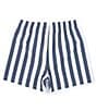 Color:Blue - Image 2 - Big Boys 8-20 Vertical Stripe Swim Trunks