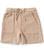 Scene&Heard Big Boys Garment Dyed Terry Pull-On Shorts - Image 1